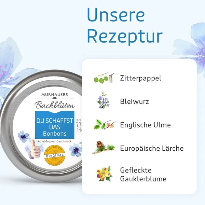 BACHBLÜTEN Murnauers Du schaffst das Bonbons 50 g