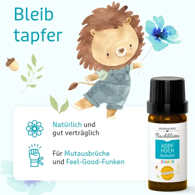 BACHBLÜTEN Murnauers Kinder Kopf hoch Globulini 10 g