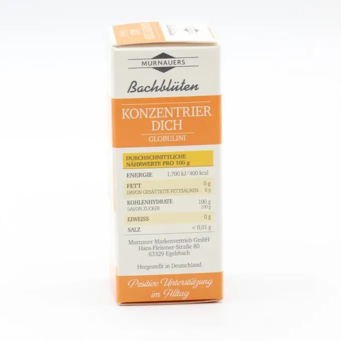 BACHBLÜTEN Murnauers Konzentrier Dich Globulini 10 g