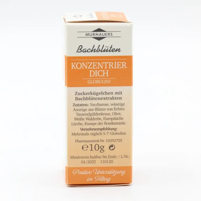 BACHBLÜTEN Murnauers Konzentrier Dich Globulini 10 g