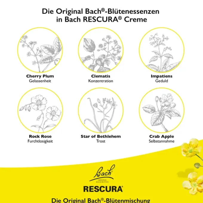 BACHBLÜTEN Original Rescura Creme 30 ml