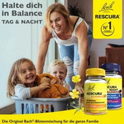 BACHBLÜTEN Original Rescura Gummis Orange 60 Stück
