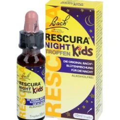 BACHBLÜTEN Original Rescura Night Kids Tro.alk.fr. 10 ml