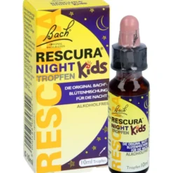 BACHBLÜTEN Original Rescura Night Kids Tro.alk.fr. 10 ml