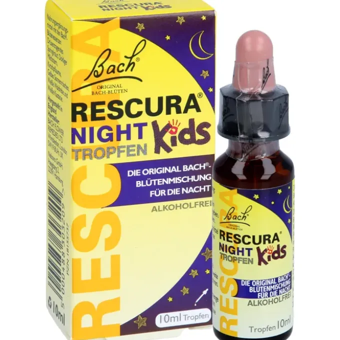 BACHBLÜTEN Original Rescura Night Kids Tro.alk.fr. 10 ml