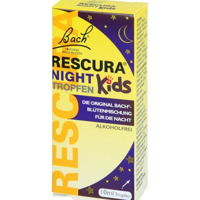 BACHBLÜTEN Original Rescura Night Kids Tro.alk.fr. 10 ml