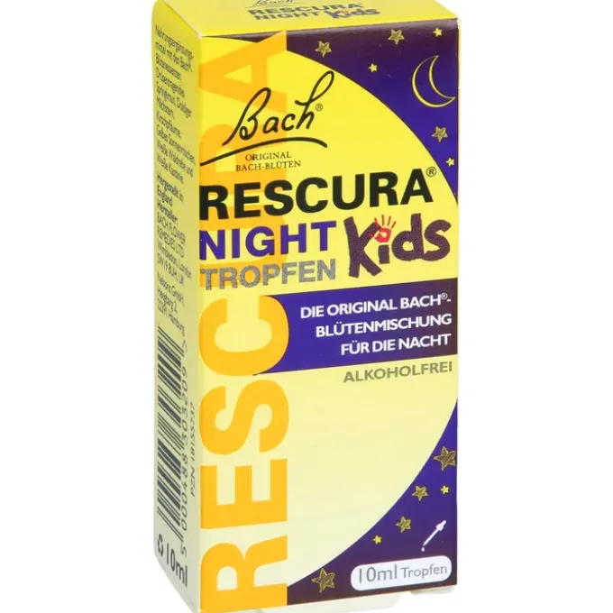 BACHBLÜTEN Original Rescura Night Kids Tro.alk.fr. 10 ml