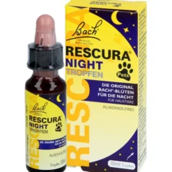 BACHBLÜTEN Original Rescura Night Pets Tro.alk.fr. 10 ml
