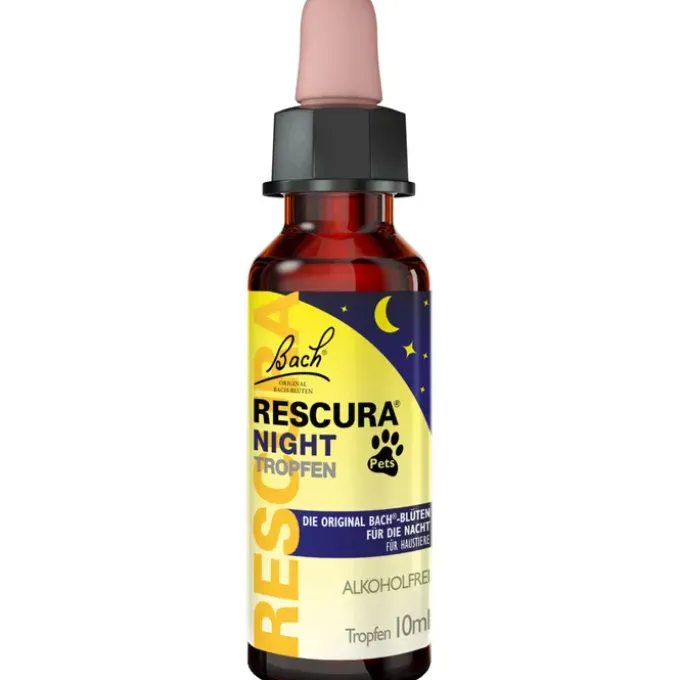 BACHBLÜTEN Original Rescura Night Pets Tro.alk.fr. 10 ml