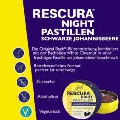 BACHBLÜTEN Original Rescura Night Past.schw.Johan. 50 g