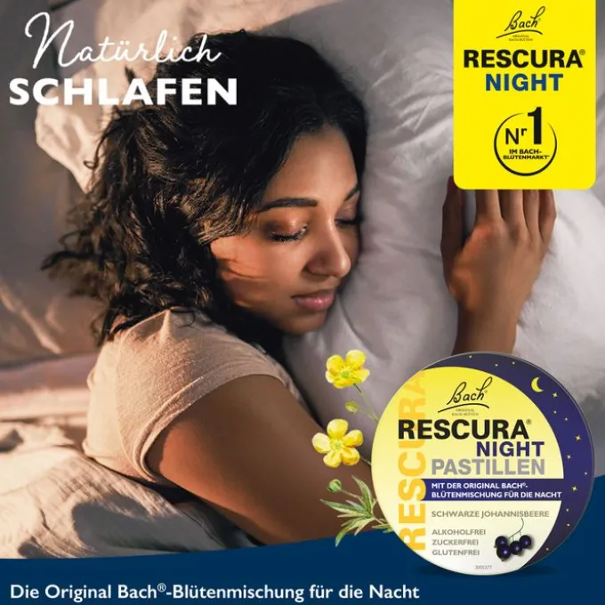 BACHBLÜTEN Original Rescura Night Past.schw.Johan. 50 g