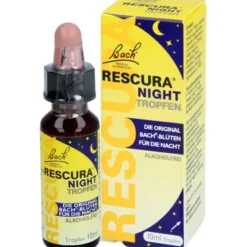 BACHBLÜTEN Original Rescura Night Tropfen alk.frei 10 ml
