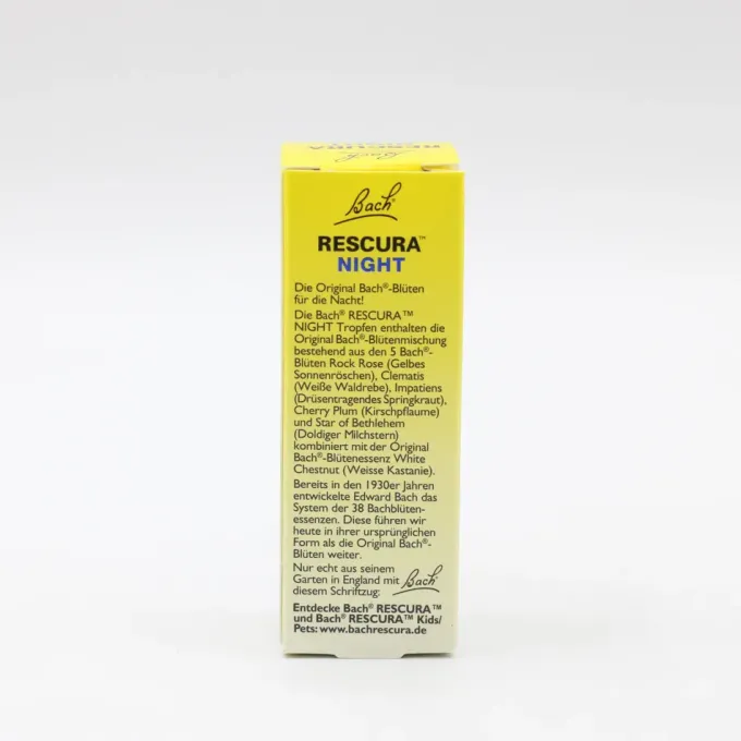 BACHBLÜTEN Original Rescura Night Tropfen alk.frei 10 ml