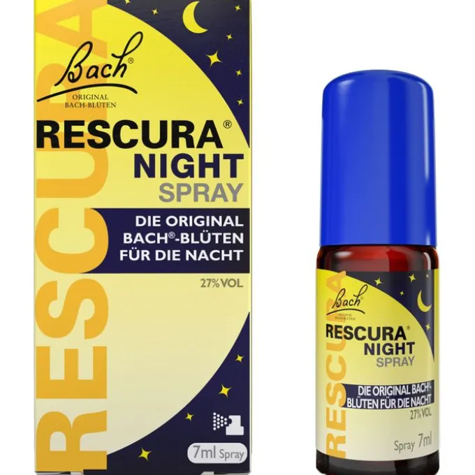 BACHBLÜTEN Original Rescura Night Spray m.Alkohol 7 ml