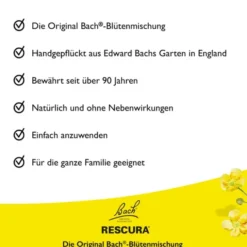 BACHBLÜTEN Original Rescura Night Spray m.Alkohol 7 ml