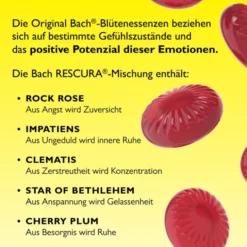 BACHBLÜTEN Original Rescura Pastillen Beeren-Mix 50 g