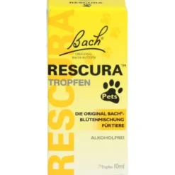 BACHBLÜTEN Original Rescura Pets Tro.alk.frei vet. 10 ml
