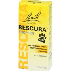 BACHBLÜTEN Original Rescura Pets Tro.alk.frei vet. 10 ml