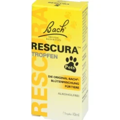 BACHBLÜTEN Original Rescura Pets Tro.alk.frei vet. 10 ml