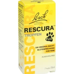 BACHBLÜTEN Original Rescura Pets Tro.alk.frei vet. 10 ml