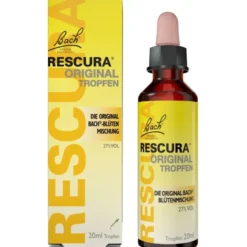 BACHBLÜTEN Original Rescura Tropfen m.Alkohol 20 ml