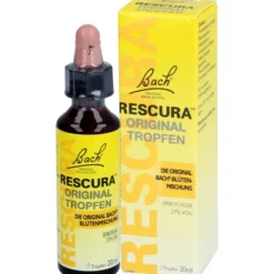 BACHBLÜTEN Original Rescura Tropfen m.Alkohol 20 ml