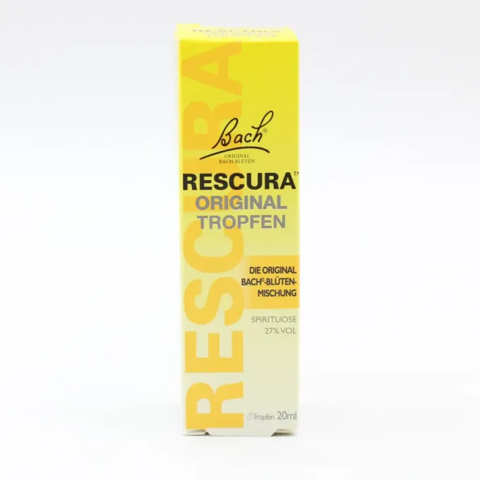 BACHBLÜTEN Original Rescura Tropfen m.Alkohol 20 ml