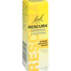 BACHBLÜTEN Original Rescura Tropfen m.Alkohol 20 ml