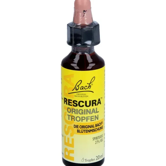 BACHBLÜTEN Original Rescura Tropfen m.Alkohol 20 ml