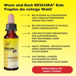 BACHBLÜTEN Rescura Kids Tropfen alkoholfrei 10 ml