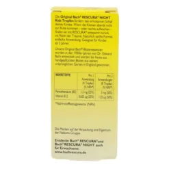 BACHBLÜTEN Rescura Night Kids Tropfen alkoholfrei 10 ml