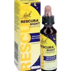 BACHBLÜTEN Rescura Night Tropfen alkoholfrei 20 ml