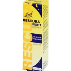 BACHBLÜTEN Rescura Night Tropfen alkoholfrei 20 ml