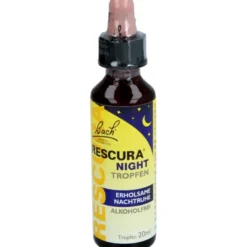BACHBLÜTEN Rescura Night Tropfen alkoholfrei 20 ml