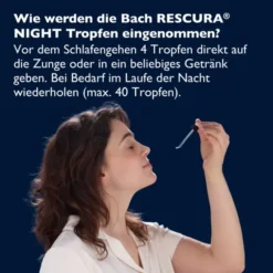 BACHBLÜTEN Rescura Night Tropfen alkoholfrei 20 ml