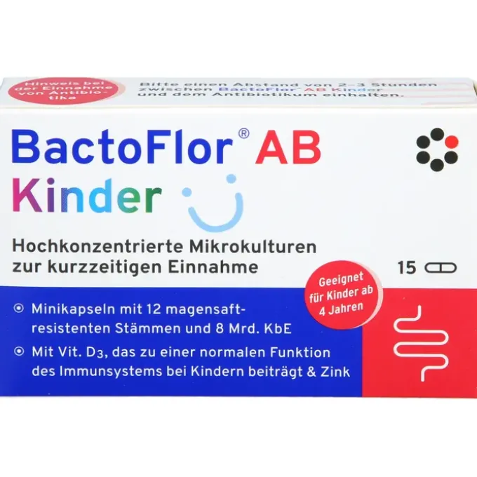 BACTOFLOR AB Kinder Hartkapseln 15 Stück