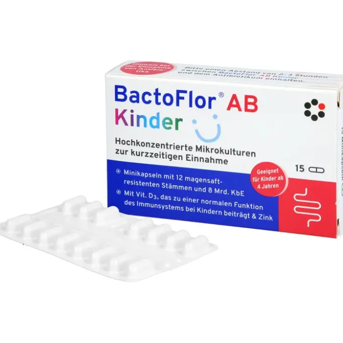 BACTOFLOR AB Kinder Hartkapseln 15 Stück