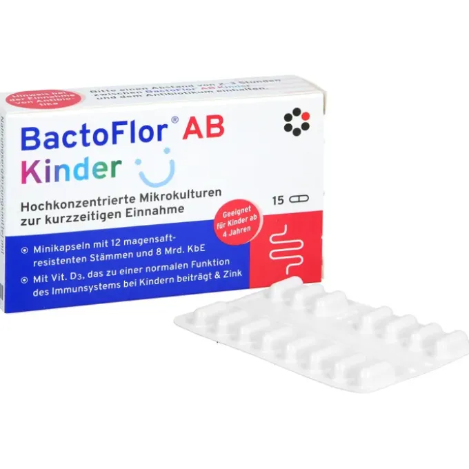 BACTOFLOR AB Kinder Hartkapseln 15 Stück