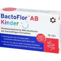BACTOFLOR AB Kinder Hartkapseln 15 Stück