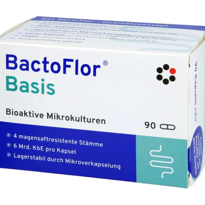 BACTOFLOR Basis Hartkapseln 90 Stück