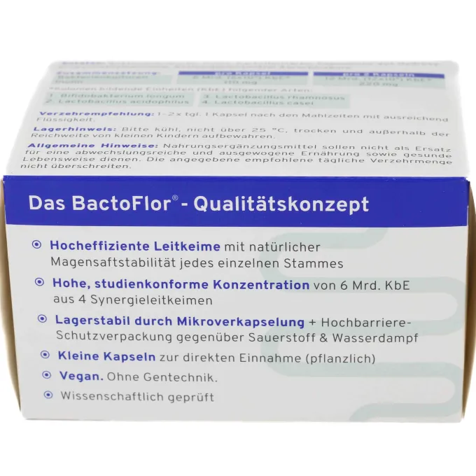 BACTOFLOR Basis Hartkapseln 90 Stück