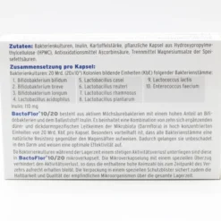 BACTOFLOR 10/20 Kapseln 30 Stück