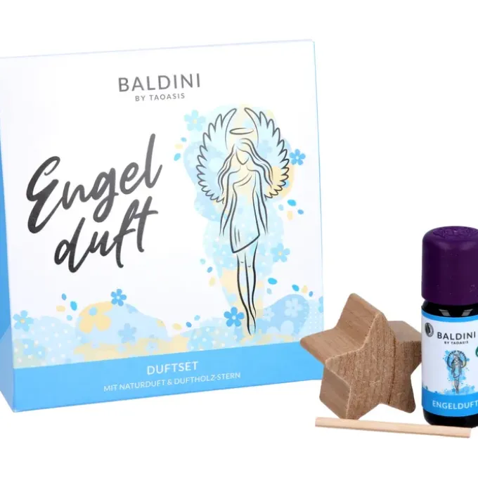 BALDINI Engelduft Duftset 10 ml Öl & Holzstern 1 Stück