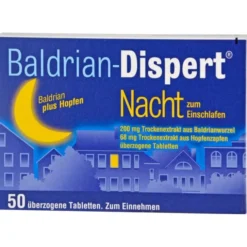 BALDRIAN DISPERT Nacht zum Einschlafen üb.Tabl. 50 St