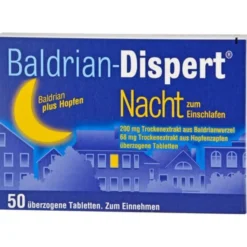 BALDRIAN DISPERT Nacht zum Einschlafen üb.Tabl. 50 St