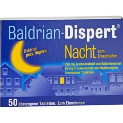 BALDRIAN DISPERT Nacht zum Einschlafen üb.Tabl. 50 St