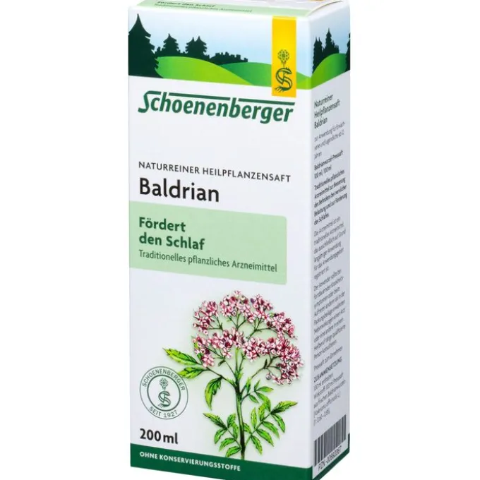 BALDRIAN HEILPFLANZENSÄFTE Schoenenberger 200 ml