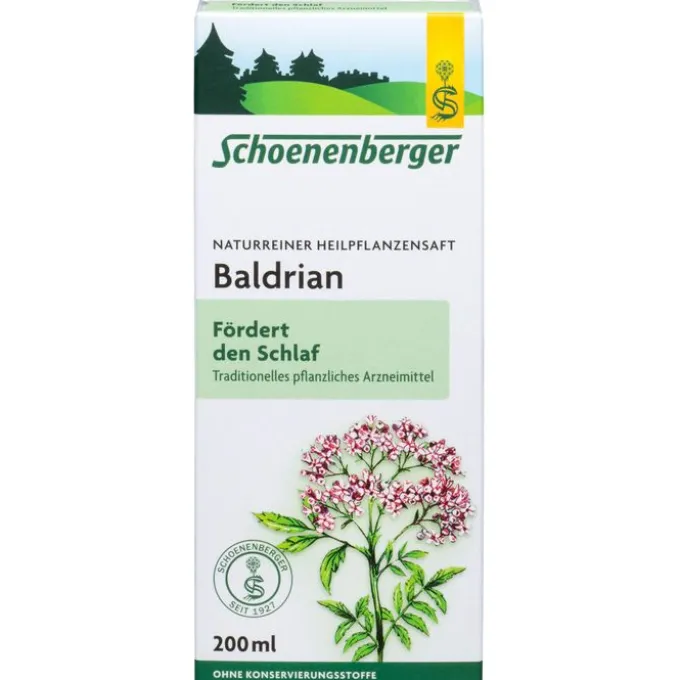 BALDRIAN HEILPFLANZENSÄFTE Schoenenberger 200 ml