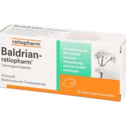BALDRIAN-RATIOPHARM überzogene Tabletten 30 St