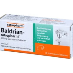 BALDRIAN-RATIOPHARM überzogene Tabletten 30 St